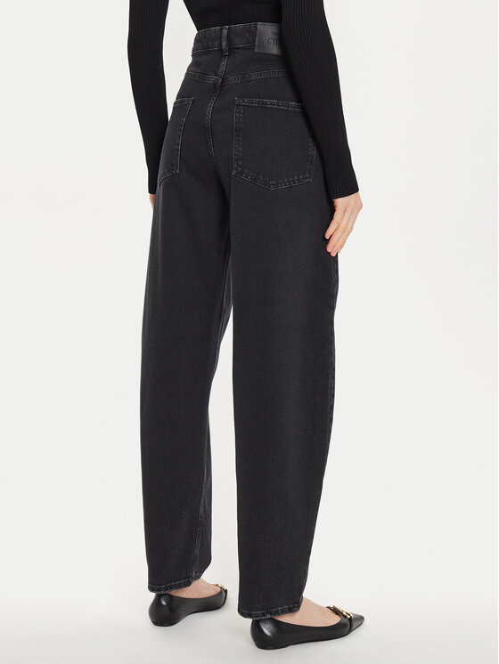 TWINSET TWINSET Τζιν 242AT2274 Μαύρο Carrot Fit