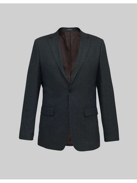 Borgio Borgio Marynarka zogno Zielony Slim Fit