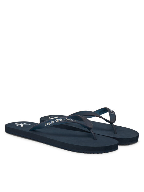 Calvin Klein Jeans Calvin Klein Jeans Flip-flops Beach Sandal Transparent Tpu YM0YM01267 Sötétkék