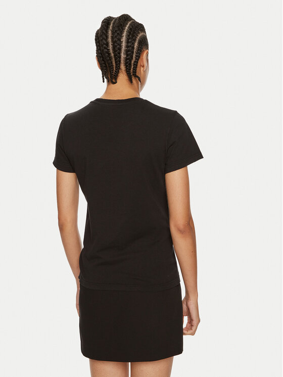 PINKO Pinko T-Shirt Bussolotto 103349 A23W Černá Regular Fit