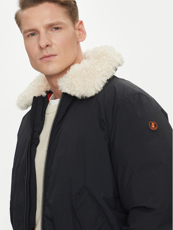 Save The Duck Save The Duck Bomber dzseki D31959M COFY19 Fekete Regular Fit