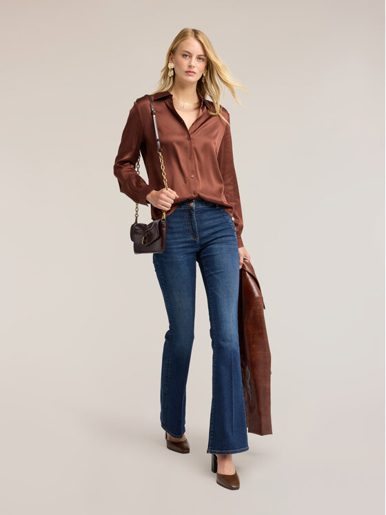 Motivi Motivi Jeans P487Q304723N034 Blu Flare Fit