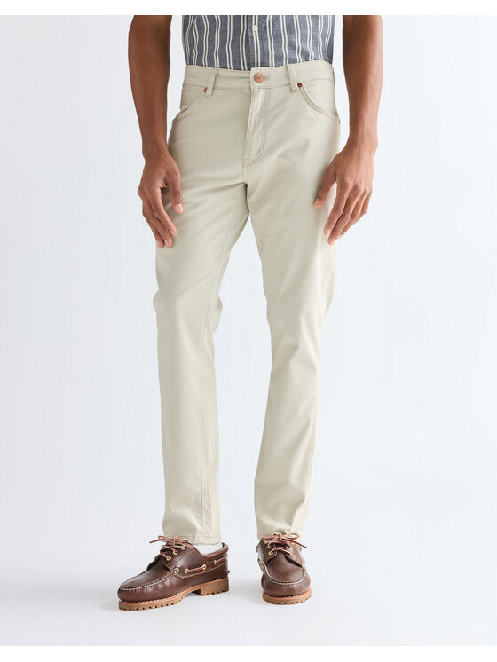 Wrangler Wrangler Jeansy LARSTON Biały Slim Fit