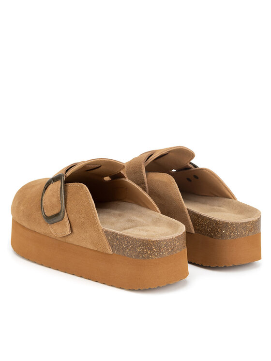 Badura Badura Klapki TS6207-01 Brązowy