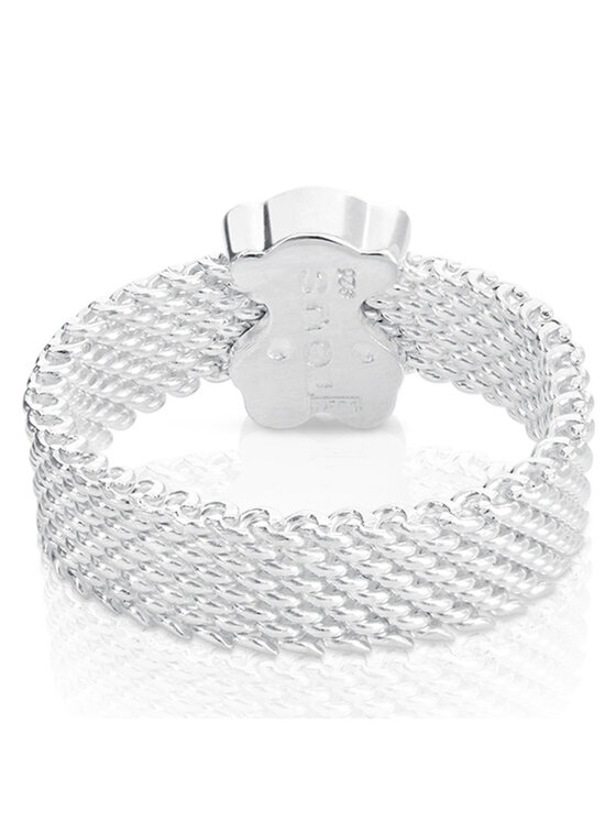 TOUS TOUS Кільце Icon Mesh 1000168812 Срібний