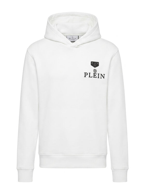 PHILIPP PLEIN PHILIPP PLEIN Felpa 31621 Bianco Regular Fit