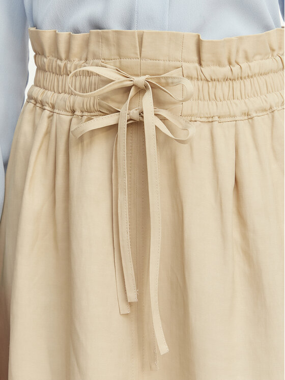 BOSS BOSS Trapezförmiger Rock C_Vakola 50558615 Beige Regular Fit