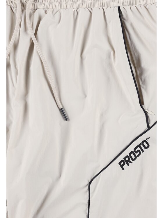 PROSTO. PROSTO. Spodnie dresowe Street Armour Beżowy Regular Fit