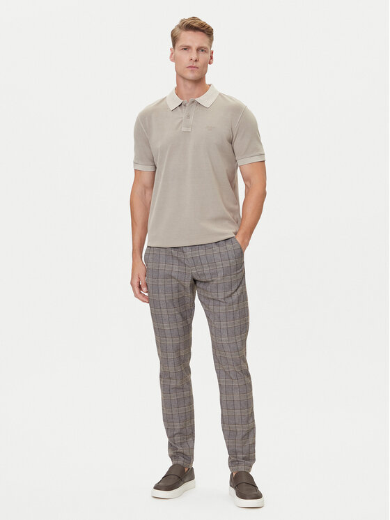 JOOP! Jeans JOOP! Jeans Spodnie materiałowe 15 JJF-81Maxton 30047667 Beżowy Modern Fit