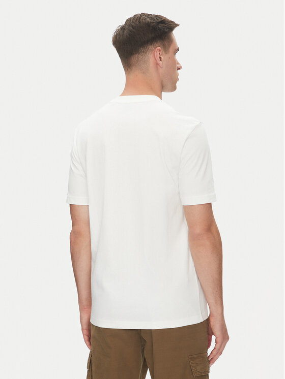 BOSS BOSS Póló Te_Ontheway 50539180 Fehér Regular Fit