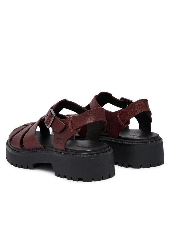 Timberland Timberland Sandały Stone Street TB0A5S65EIW1 Bordowy