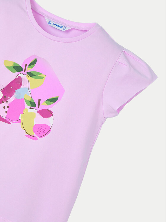 Mayoral Mayoral Tricou 3015 Roz Regular Fit