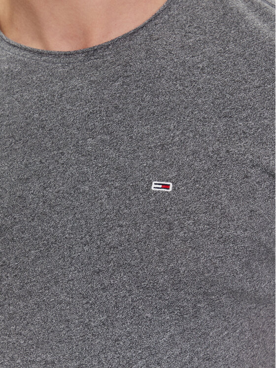Tommy Jeans Tommy Jeans Тишърт Jaspe DM0DM09586 Сив Slim Fit