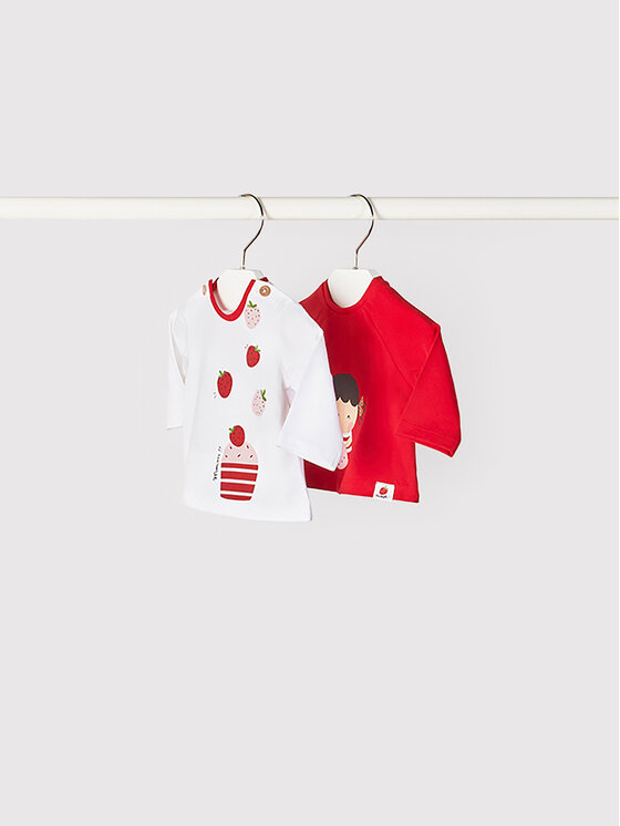 Set di 2 magliette 1003 Multicolore Regular Fit