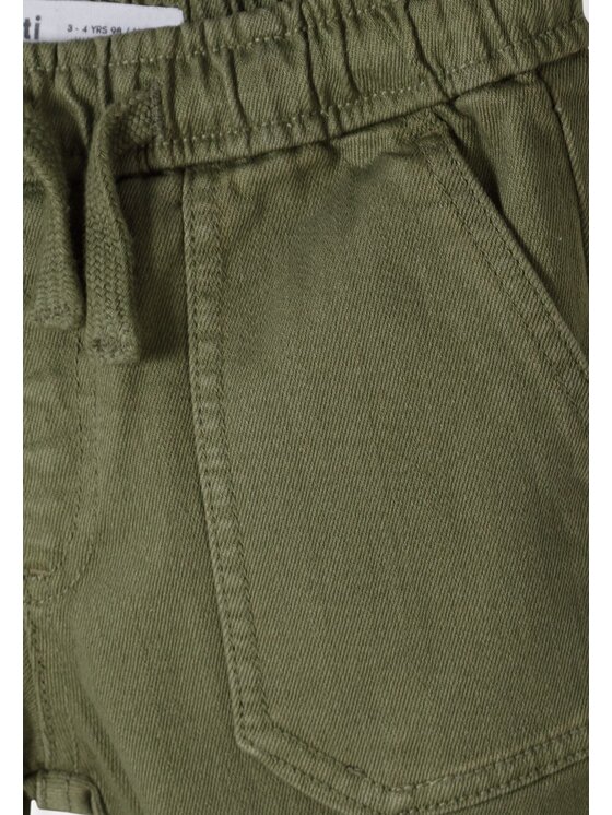 minoti minoti Spodnie materiałowe 33PANT203 Khaki Regular Fit