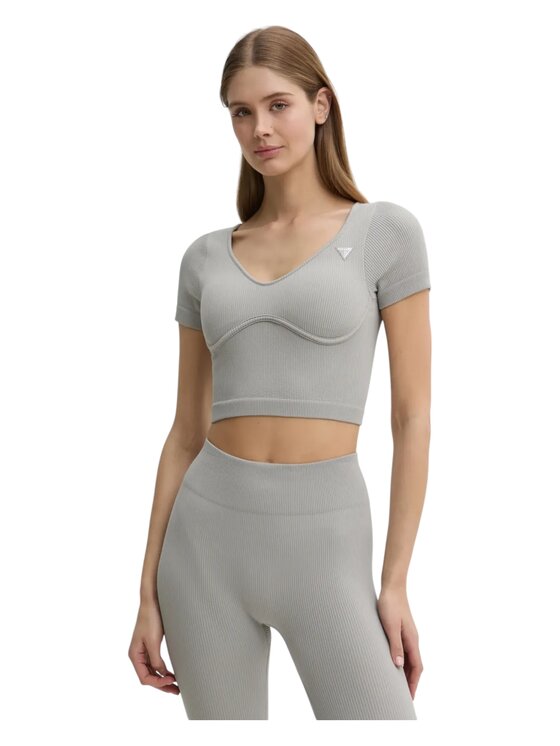 Guess Active Guess Active Top v5rp06z3kh0-g9a9 Grigio Regular Fit