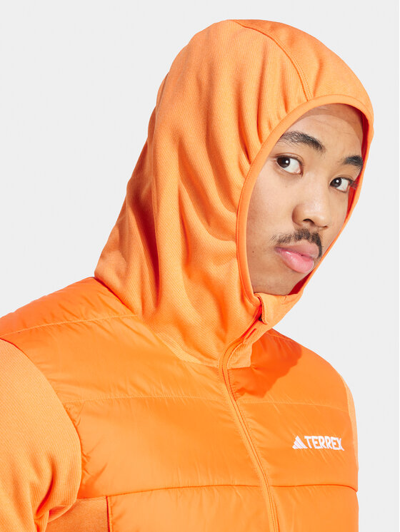 adidas adidas Kurtka outdoor Terrex Multi Hybrid IR7884 Pomarańczowy Regular Fit