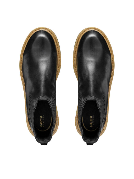 Geox Geox Ghete Jodhpur D Elidea D36VEC 043NH C9999 Negru