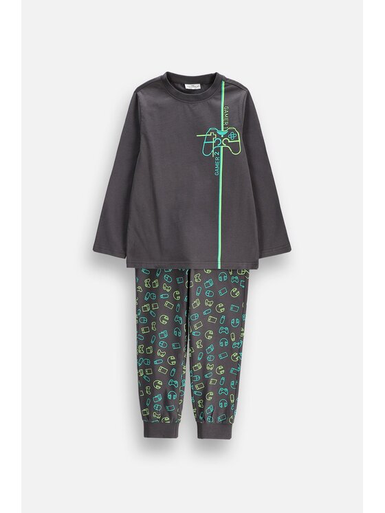 Coccodrillo Coccodrillo Pyžamo ZC6448110PJS-019 Šedá Regular Fit
