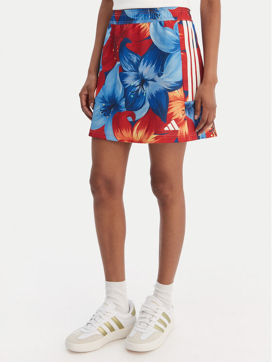 adidas Fustă mini Farm Rio KS8059 Colorat Regular Fit