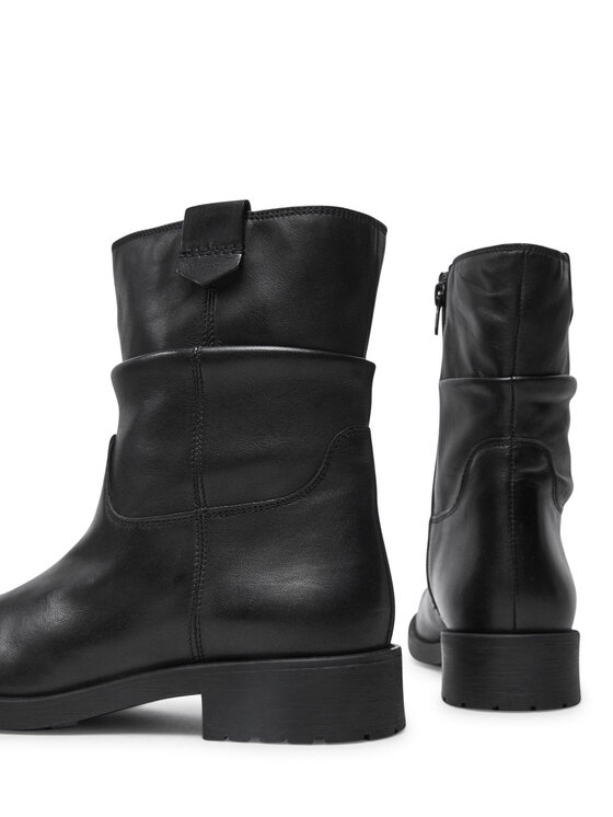 Geox Geox Μποτάκια D466RA 000TU C9999 Μαύρο