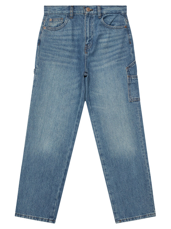 Guess Guess Дънки L6YA03 D1227 Син Wide Leg