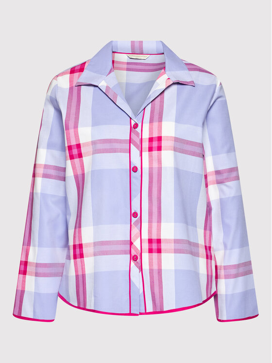 Cyberjammies Cyberjammies Koszulka piżamowa Carrie 9057 Fioletowy Regular Fit