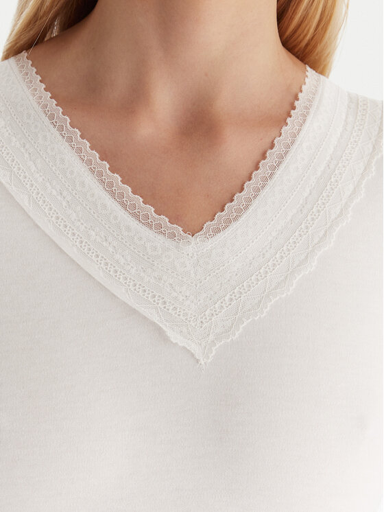 Ysabel Mora Ysabel Mora Termoaktīva apģērba augšdaļa 70009 Balts Slim Fit