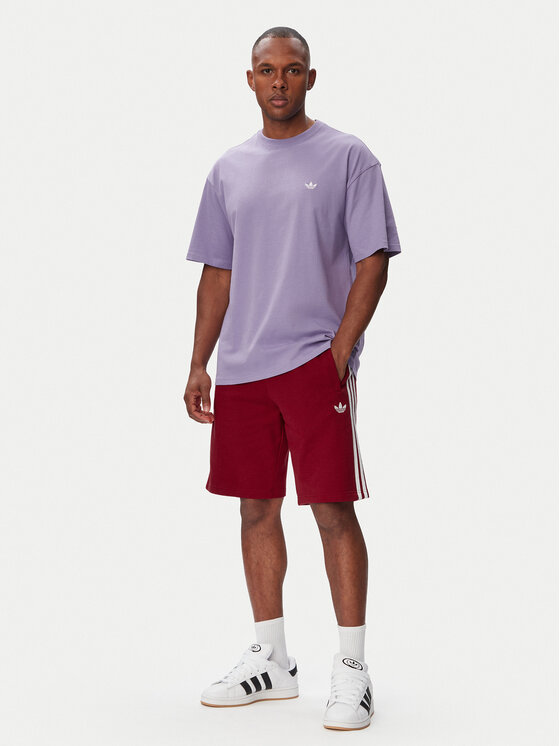 adidas adidas Спортни шорти 3-Stripes Shorts KE1692 Червен Regular Fit