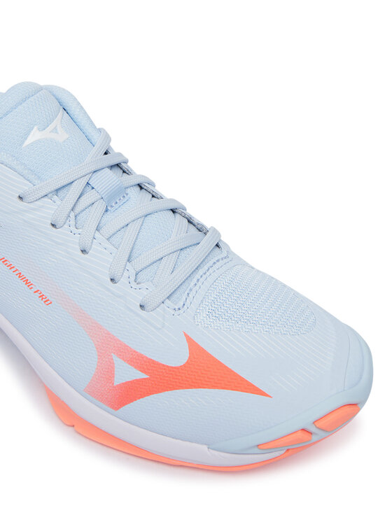 Mizuno Mizuno Παπούτσια Σάλας Wave Lightning Pro V1GC2660 Ανοιχτό μπλε