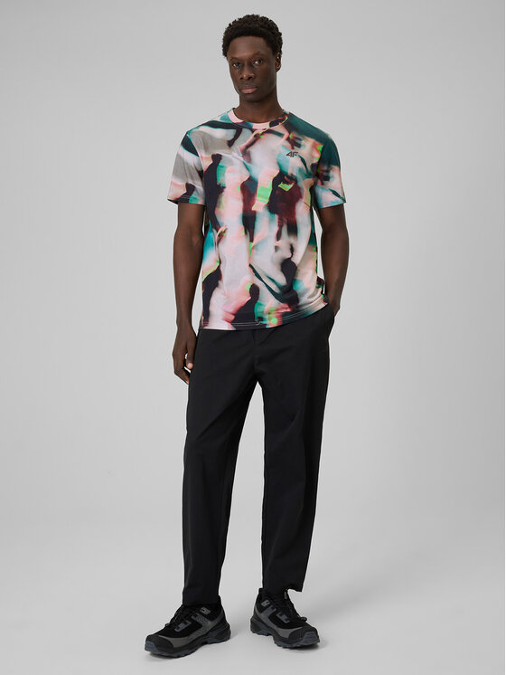 4F 4F T-Shirt SPORT STORIES 25/26 Kolorowy Regular Fit