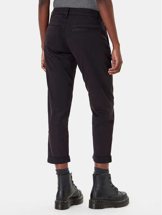 G-Star Raw G-Star Raw Hlače Kate D25257-C106 Crna Boyfriend Fit