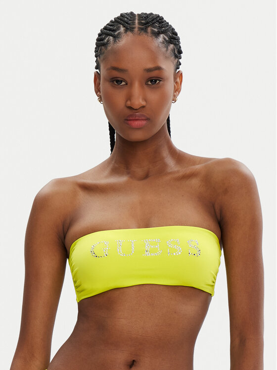Guess Guess Bikinio viršus E5GJ56 LY00K Geltona