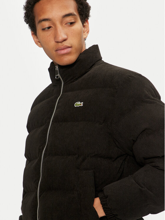 Lacoste Lacoste Μπουφάν χειμωνιάτικο BH2890 Μαύρο Regular Fit
