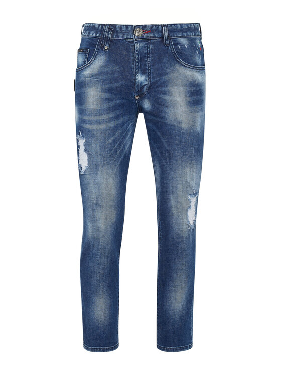 PHILIPP PLEIN PHILIPP PLEIN Jeansy 10359 Niebieski jasny Skinny Fit