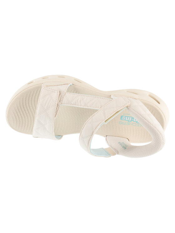 Skechers Skechers Sandali Slip-Ins: GO Walk Glide-Step 2.0 Sandal - Cozy Fit Jada Beige