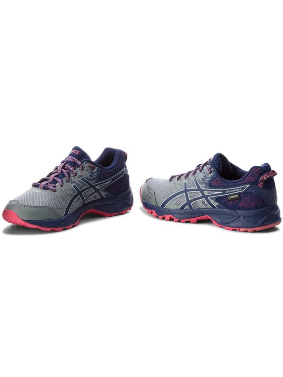 Asics Buty do biegania Gel Sonoma 3 G Tx GORE TEX T777N Szary