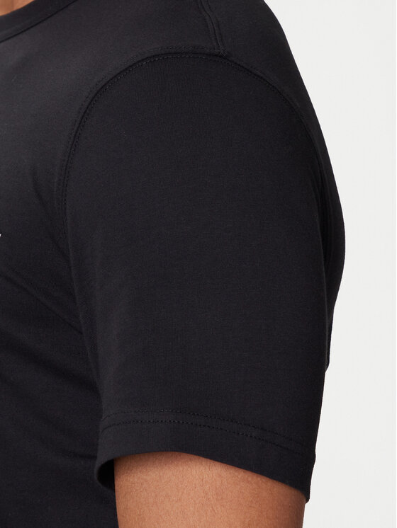 Tommy Hilfiger Tommy Hilfiger Футболка MW0MW40011 Чорний Regular Fit
