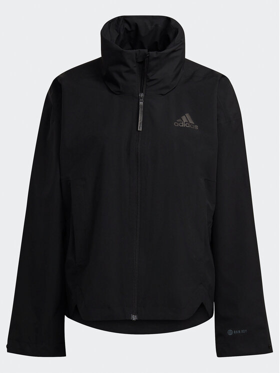 adidas Giacca impermeabile Terrex Traveer RAIN.RDY HG6021 Nero Loose Fit Modivo