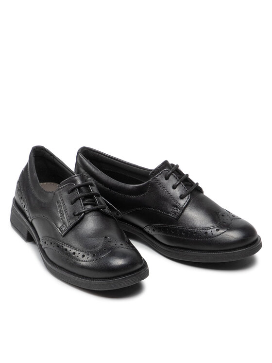 Geox Geox Oxfordy J Agata D J8449D 00043 C9999 S Czarny