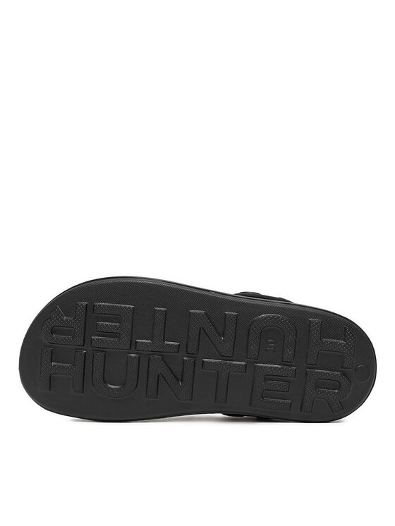 Hunter Hunter Klapki P4047539-CH Czarny
