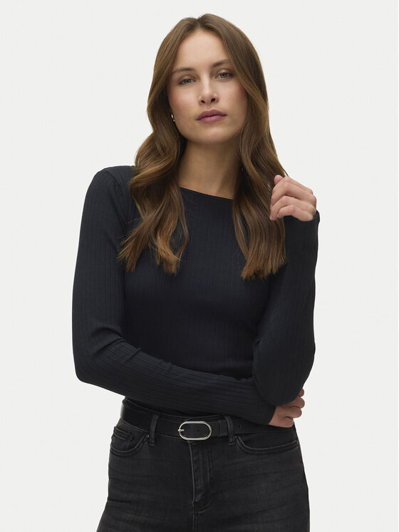 Vero Moda Bluză Ruby 10343005 Negru Regular Fit