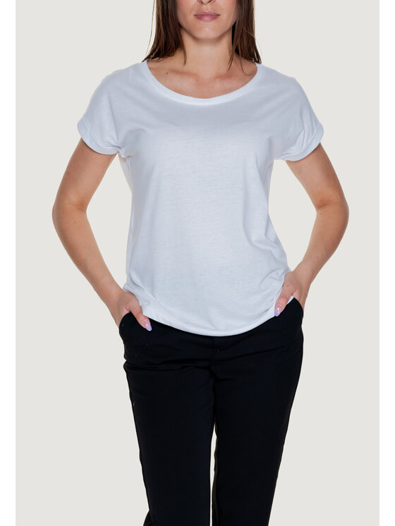 Vila Vila T-shirt VIDREAMERS NEW PURE NOOS Bianco Shirt Fit