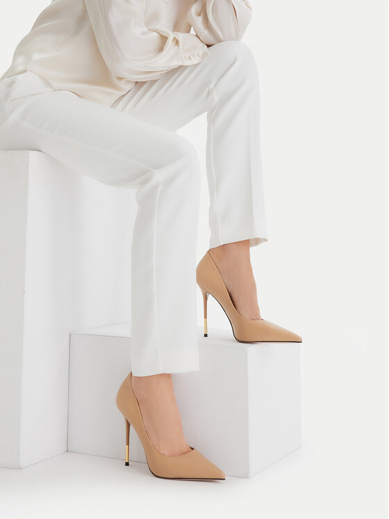 Eva Minge Eva Minge High Heels THYME-LT934-35 Beige