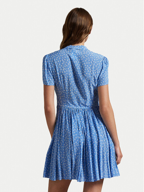 Polo Ralph Lauren Polo Ralph Lauren Sommerkleid 211969150001 Blau Regular Fit