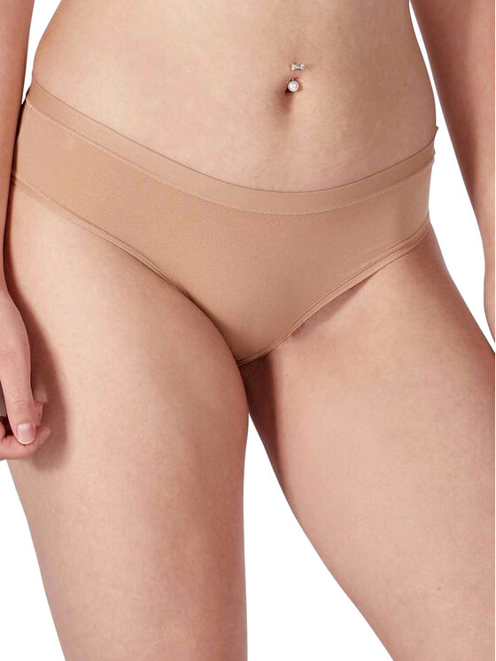 Skiny Skiny Komplet 2 par fig 80078 Brązowy
