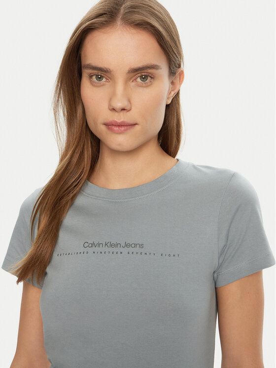 Calvin Klein Jeans Calvin Klein Jeans T-särk Institutional Graphic J20J224990 Hall Slim Fit