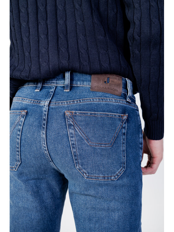 Jeckerson Jeckerson Jeans JOHN 5TASCHE TOPPE Blu To Fit