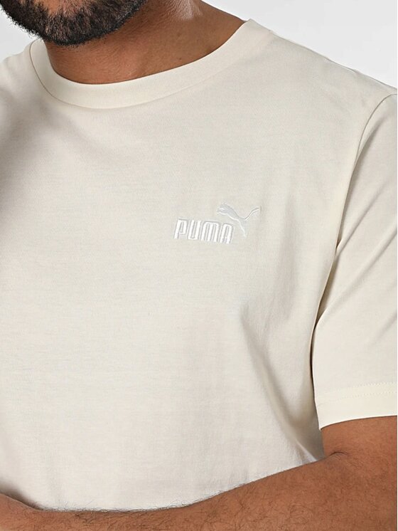 Puma Puma T-Shirt 682535-87 Beżowy Standard Fit