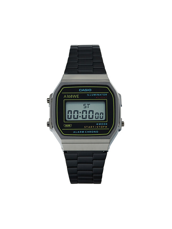 Casio Uhr Vintage A168WEHB 1AEF Schwarz Modivo